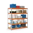 Rayonnage Maxplus galva et orange